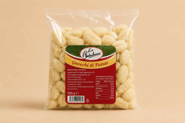 GNOCCHI ΠΑΤΑΤΑΣ 500 gr*12 ΤΕΜ Τα γνήσια Ιταλικά Gnocchi Πατάτας.