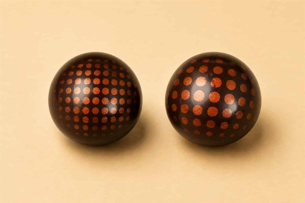 Sevilla Black Μπάλες Υγείας Ø3cm 126τμχ Χονδρικής