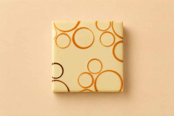 Carel White Πλακάκια Λευκής Σοκολάτας 4×4cm 366τμχ Χονδρικής