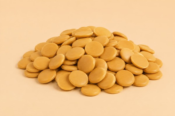 Caramel Gold - Καραμελωμένη Λευκή Κουβερτούρα Χονδρικής
