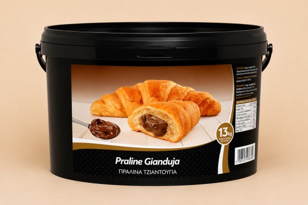 Πραλίνα Τζιαντούγια Διατίθεται σε δοχείο 6kg
