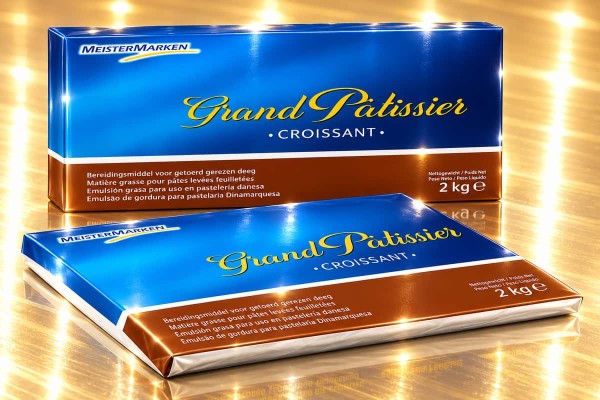 Grand Patissier Croissant Μαργαρινοβούτυρο για Κρουασάν 5x2kg Χονδρικής Grand Patissier Croissant Μαργαρινοβούτυρο για Κρουασάν 5x2kg Χονδρικής