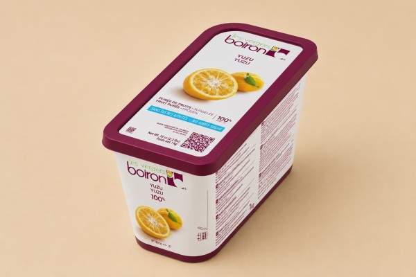 Πουρέ Yuzu 100% Κατεψυγμένο Boiron Χωρίς Ζάχαρη Χονδρική