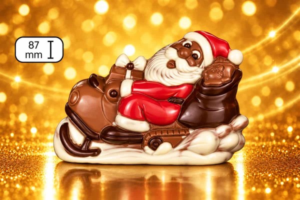 Weibler Σοκολατένιος Άγιος Βασίλης Ski 3D 125g Χονδρικής Weibler Σοκολατένιος Άγιος Βασίλης Ski 3D 125g Χονδρικής