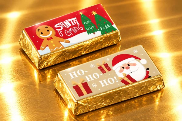 Christmas Choco Kerasma Χριστουγεννιάτικα Τυλιχτά Κεράσματα Πραλίνα Φουντουκιού Χονδρικής Christmas Choco Kerasma Χριστουγεννιάτικα Τυλιχτά Κεράσματα Πραλίνα Φουντουκιού Χονδρικής