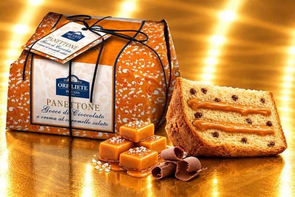Venezia Panettone Salted Caramel 750g Ιταλικό Πανετόνε με Αλατισμένη Καραμέλα Χονδρικής