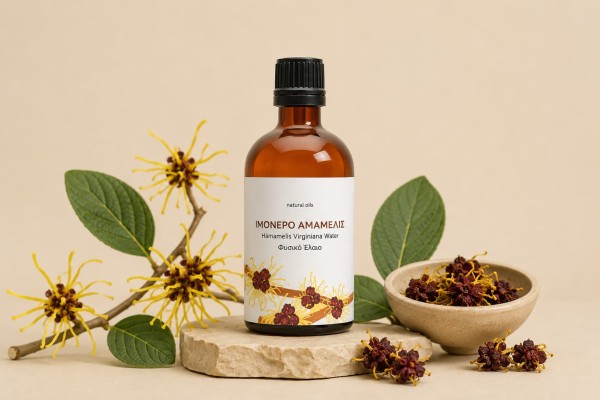 Ανθόνερο Αμαμελίδος Witch Hazel Hydrosol 100% Pure Χονδρική