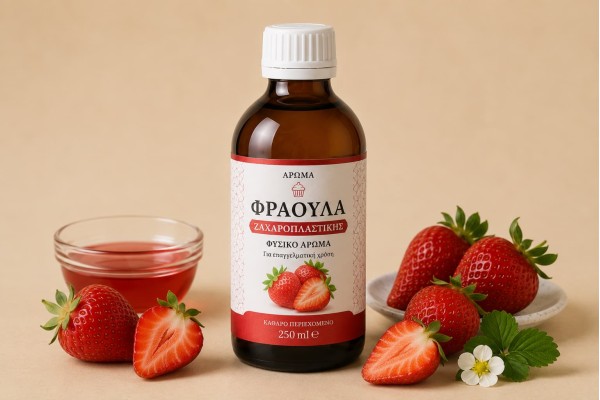 Άρωμα Φράουλα Ζαχαροπλαστικής 250ml Χονδρικής Άρωμα Φράουλα Ζαχαροπλαστικής 250ml Χονδρικής