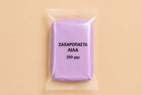 Ζαχαρόπαστα Λιλά 250g Χονδρική
