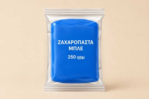 Ζαχαρόπαστα Μπλε 250 γρ. Χονδρικής