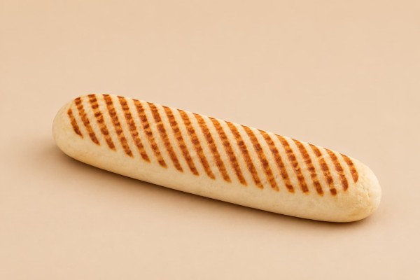 Ψωμάκι Panini Προ ψημένο Σε Grill.