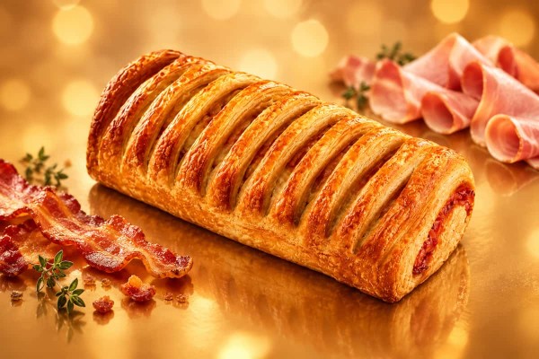 Κρουασάν Ζαμπόν Μπέικον Τυρί 200gr Χονδρική ΠΑΠ Foods