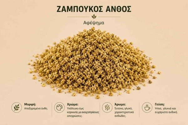 Ζαμπούκος Άνθος Αφέψημα Χονδρική