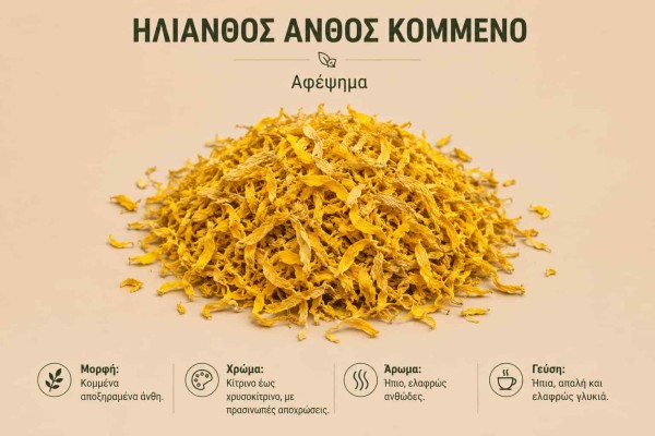 Ηλίανθος Άνθος Κομμένο Αφέψημα Χονδρική