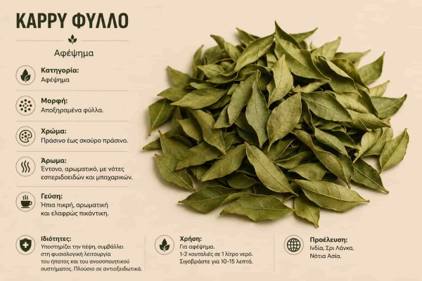 Κάρρυ Φύλλο Αφέψημα Χονδρική