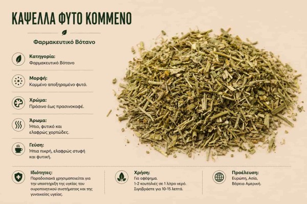 Καψέλλα Φυτό Κομμένο Φαρμακευτικό Βότανο Χονδρική