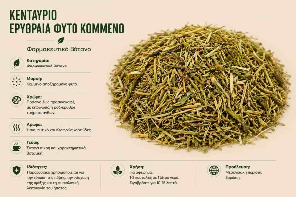 Κενταύριο Ερυθραία Φυτό Κομμένο Φαρμακευτικό Βότανο Χονδρική