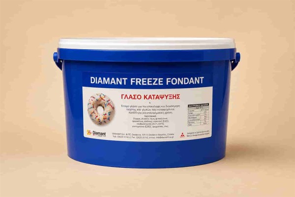 Freeze Fondant Γλάσο Κατάψυξης 15kg Χονδρικής