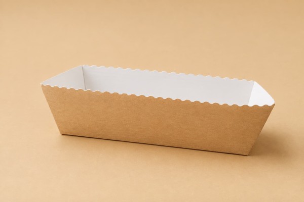 Χάρτινη Φόρμα Κέικ Easy Wave Natural Kraft 202x68x62mm Χονδρική Χάρτινη Φόρμα Κέικ Easy Wave Natural Kraft 202x68x62mm Χονδρική