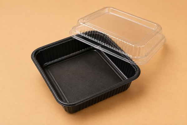 Καπάκι PET Διάφανο Τετράγωνο 175x175mm Χονδρική Καπάκι PET Διάφανο Τετράγωνο 175x175mm Χονδρική