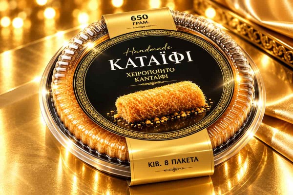 Χειροποίητο Καταΐφι Δώρου 650g Χονδρικής Χειροποίητο Καταΐφι Δώρου 650g Χονδρικής