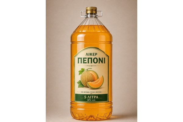 Λικερ  Πεπονι  5 Λιτρα