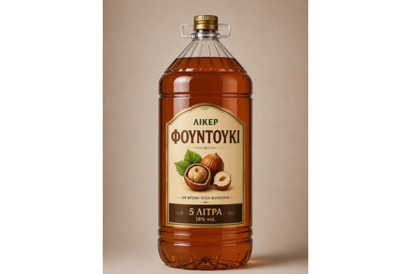 Λικερ  Φουντουκι  5 Λιτρα
