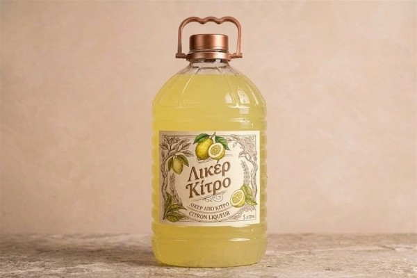 Λικέρ Κίτρο 5L Χονδρικής Λικέρ Κίτρο 5L Χονδρικής