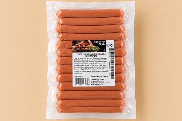 Experts Club Λουκάνικα Πιροσκί 12cm Χονδρική