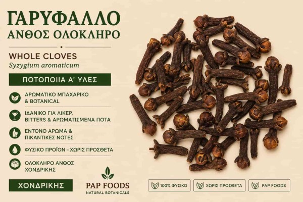 Γαρύφαλλο Άνθος Ολόκληρο Ποτοποιία Α΄ Ύλες Χονδρικής Γαρύφαλλο Άνθος Ολόκληρο Ποτοποιία Α΄ Ύλες Χονδρικής