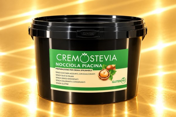 Cremostevia Nocciola Πραλίνα Στέβια Φουντουκιού 5kg Χονδρικής