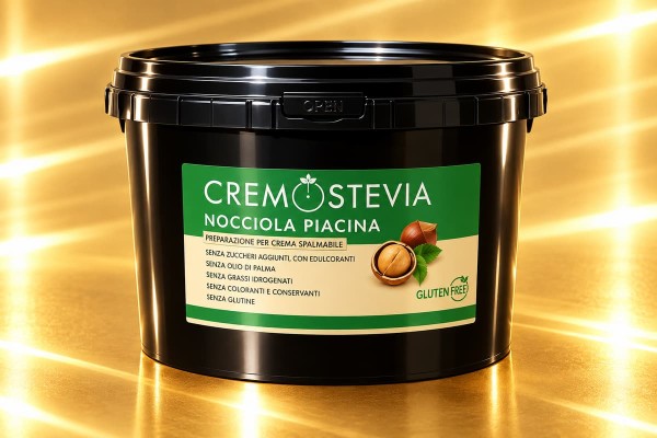 Cremostevia Buonna Πραλίνα Στέβια Κακάο 5kg Χονδρικής