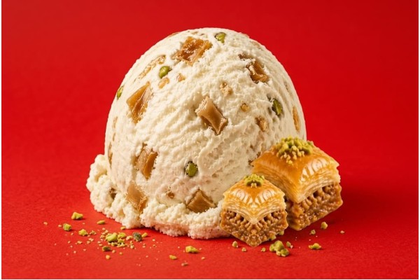 Παγωτό Καϊμάκι Χύμα με Μπακλαβά 3.150kg Χονδρικής Παγωτό Καϊμάκι Χύμα με Μπακλαβά 3.150kg Χονδρικής