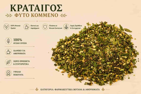 Κράταιγος Φυτό Κομμένο Φαρμακευτικό Βότανο Χονδρική
