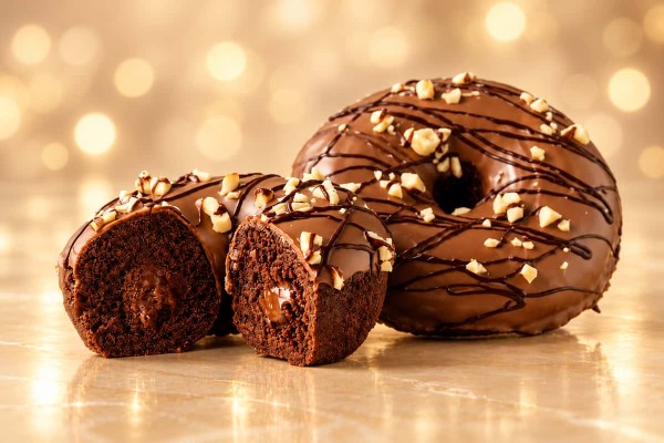 Chocolate Cake Sensation Donut Χονδρική - ΠΑΠ Foods