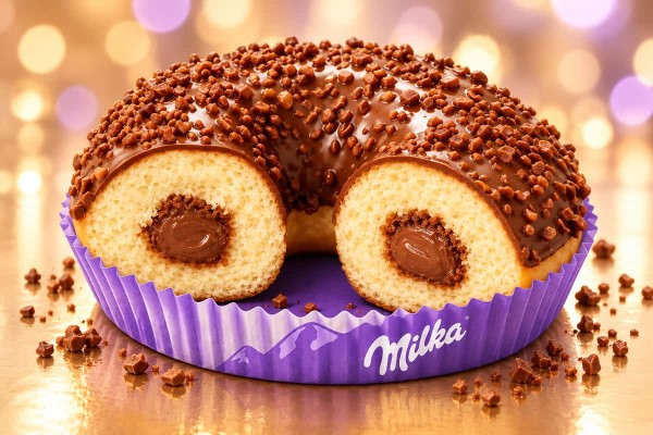 Donut Γεμιστό με Επικάλυψη Σοκολάτας Χονδρική - ΠΑΠ Foods