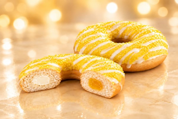 Donut με Γέμιση Mango Cheesecake Χονδρική Donut με Γέμιση Mango Cheesecake Χονδρική