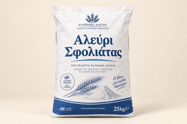 Αλεύρι Σφολιάτας 25kg Χονδρικής Αλεύρι Σφολιάτας 25kg Χονδρικής
