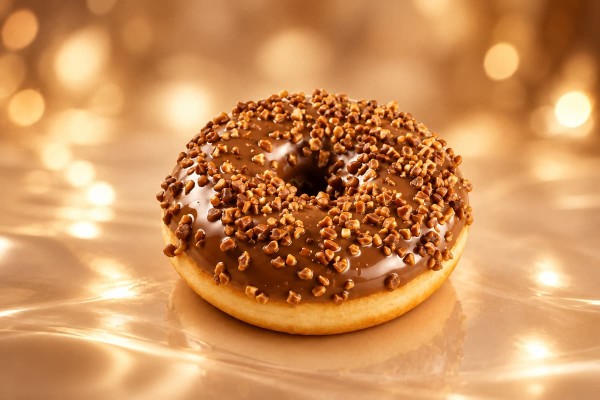 Donut με Σοκολάτα Γάλακτος και Crumbles 48 τεμ Χονδρική Donut με Σοκολάτα Γάλακτος και Crumbles 48 τεμ Χονδρική