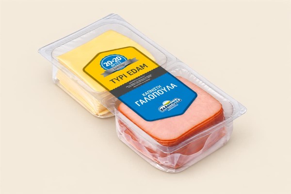 Καπνιστή Γαλοπούλα και Τυρί Edam 800g Χονδρική - ΠΑΠ Foods