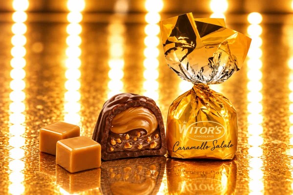 Witor’s Salted Caramel Σοκολατάκια Γάλακτος με Αλατισμένη Καραμέλα και Κομματάκια Καραμέλας Χονδρικής