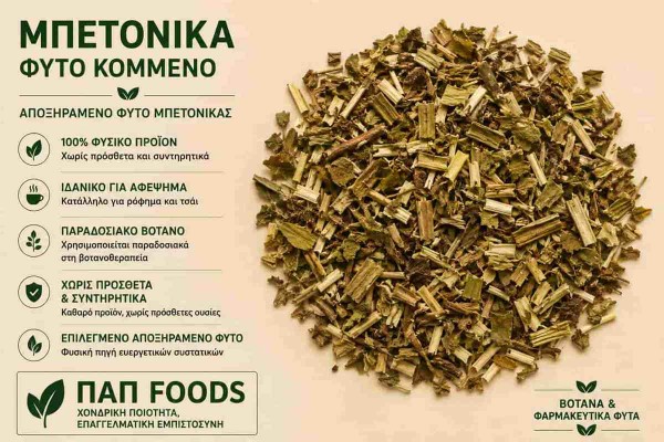 Μπετόνικα Βότανο Κομμένο Betony Herb Cut Χονδρικής Μπετόνικα Βότανο Κομμένο Betony Herb Cut Χονδρικής