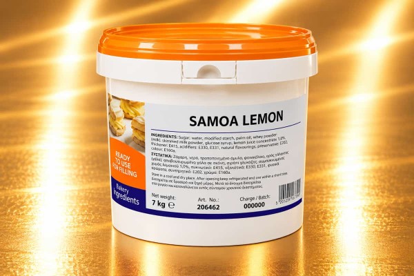Bavarian Λεμόνι Samoa 6kg Χονδρικής - ΠΑΠ Foods
